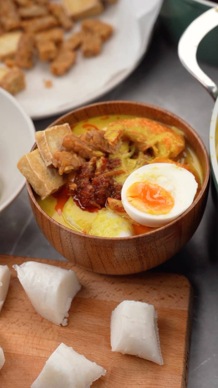 Lontong Kuah Lodeh 